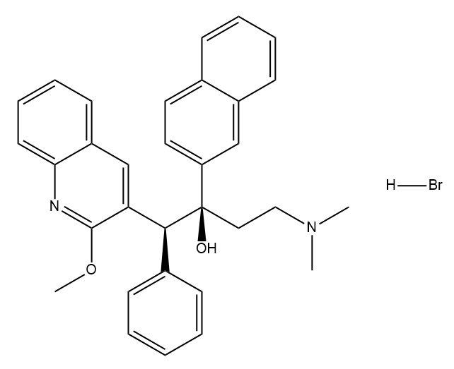 Bedaquiline Des-Bromo Diastereomer Impurity 2